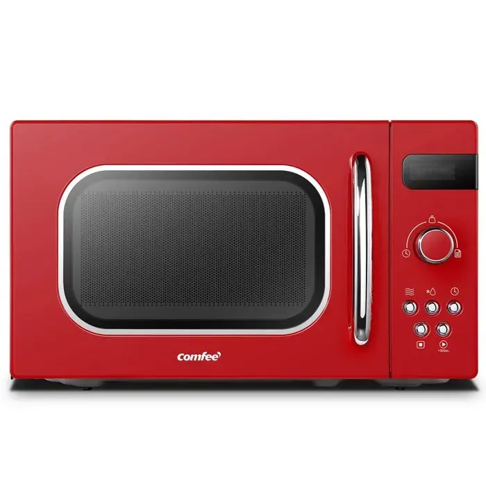 Micro-ondes Retro vintage Comfee CMSRO 20 di rd 20 L 800 W Rouge