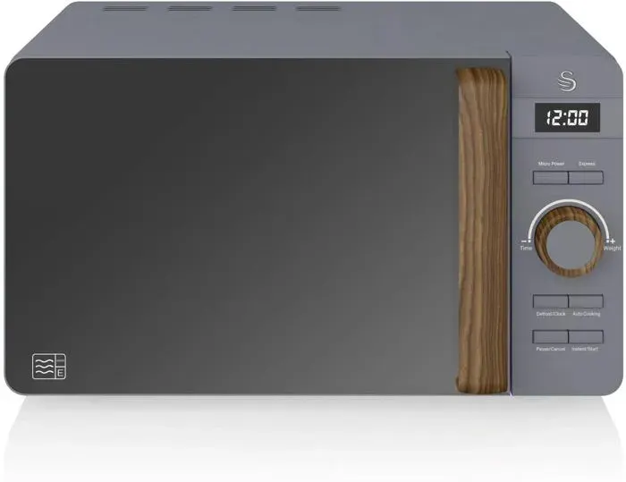 Micro-ondes - SWAN - SM22036GRYNEUN - 800 W - 20 L - Gris ardoise