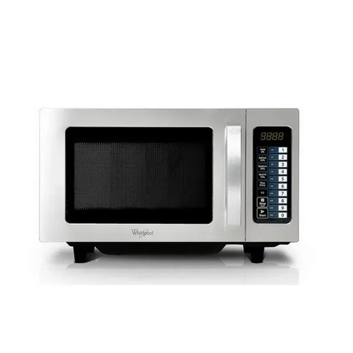 Micro-ondes - WHIRLPOOL - PRO25IX - 25 L - Gris - 1000 W - 10 recettes préprogrammées