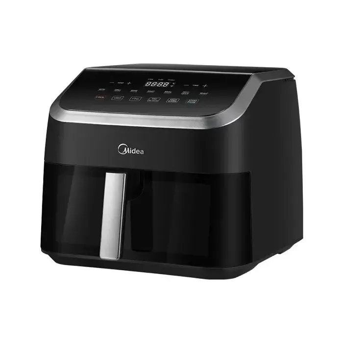 Midea MAD85000ADK Friggitrice ad Aria 85L 2200W 9 Programmi HeatXpress Display Digitale Nero