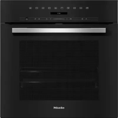 Miele - Four Encastrable Fonction Vapeur Dgc 7151 - Combiné Vapeur - Chaleur Tournante - Porte Froide - Rails Télescopiques