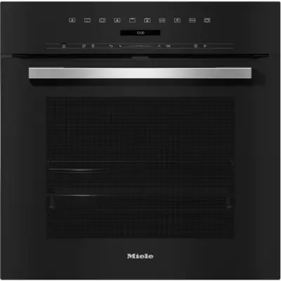 Miele - Four Encastrable Fonction Vapeur H 7165 Bp - Pyrolyse - Chaleur Tournante - Combiné Vapeur - Porte Froide