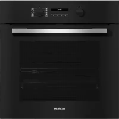 Miele - Four Encastrable H 2766 Bp - Pyrolyse - Chaleur Pulsée - Porte Froide - Rails Télescopiques