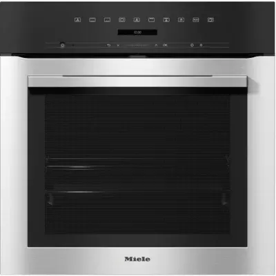 Miele - Four Encastrable H7161bp - Pyrolyse - Chaleur Pulsée - Porte Froide - Rails Télescopiques