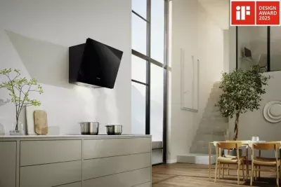 Miele - Hotte Décorative Murale Inclinée Dah 2660 Obsw Escala — vue 5