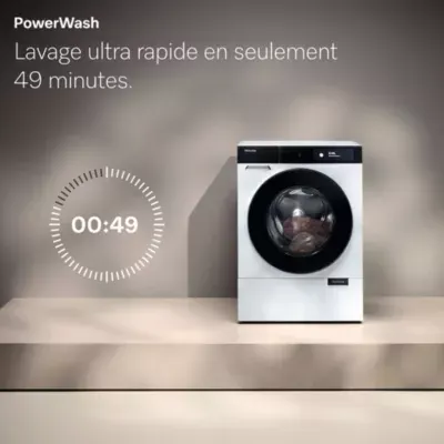 Miele - Lave Linge Hublot Wq 1000 Wps - 9 Kg - 1600 Tr/Min - Classe A - Moteur Induction - Dosage Automatique - Connecté Wifi — vue 9