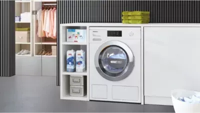 Miele - Lave Linge Séchant Hublot Wtr 860 Wpm - 8/5 Kg - 1600 Tr/Min - Dosage Automatique - Connecté — vue 10