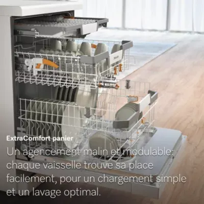 Miele - Lave Vaisselle 60 Cm G7600 Sc Blanc Autodose — vue 3
