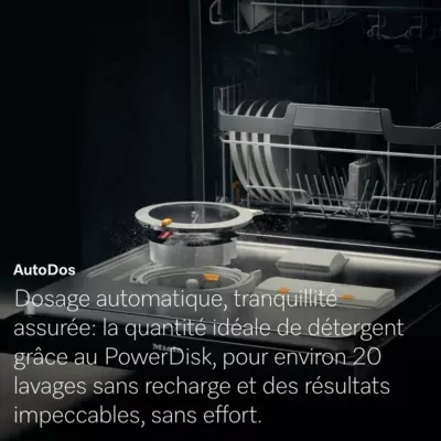 Miele - Lave Vaisselle 60 Cm G7600 Sc Blanc Autodose — vue 8