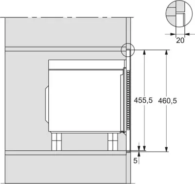 Miele - Micro Ondes Encastrable M 2240 Sc — vue 3