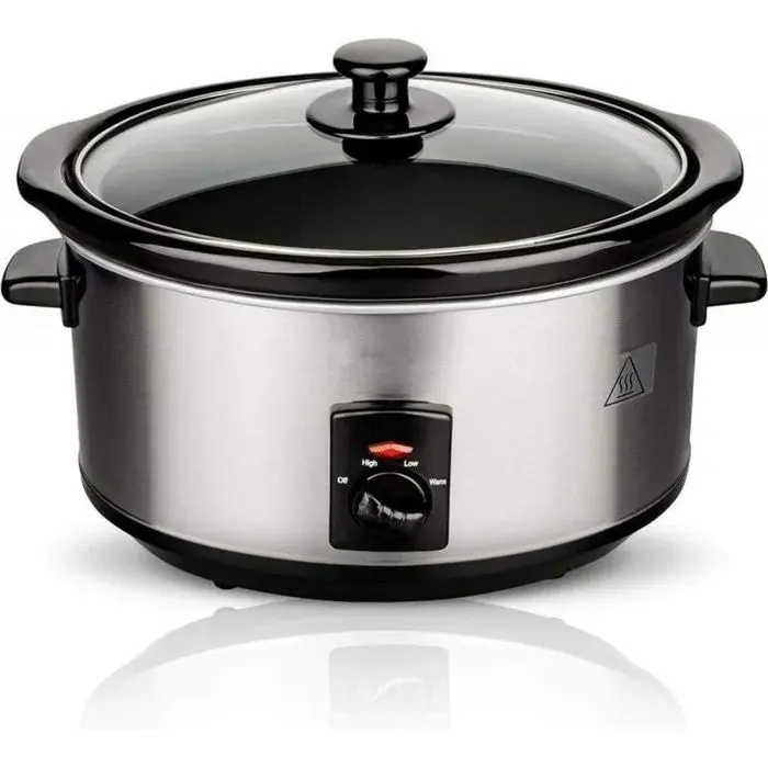 Mijoteuse 6L 320W Inox Royalty Line RLSLC1013