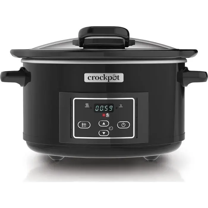 Mijoteuse - Crockpot - CSC052X - 47L - 220W - Programmable jusquà 20H