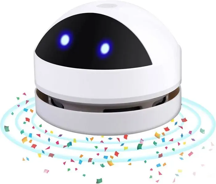 Mini aspirateur portable sans fil - Haute puissance daspiration - Avec 120 minutes dautonomie - Rechargeable par USB -.[G205]