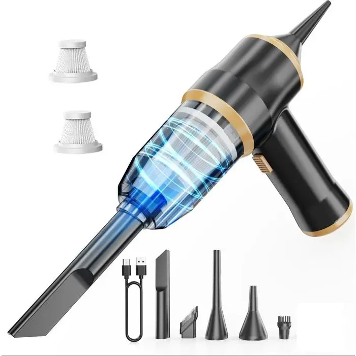 Mini-Aspirateur pour Voiture Aspirateur Portatif sans Fil à Main BELIBUY
