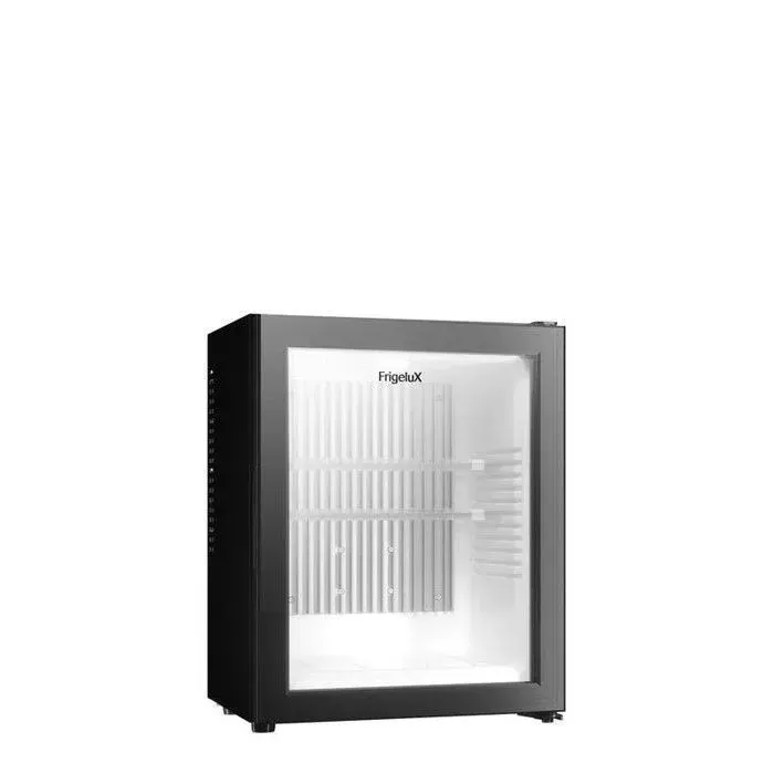 Mini bar - Frigelux - MINIBAR40VE - 34 L - Porte vitrée réversible - Noir - 402 x 428 x 548 cm - Classe E - 22 dB