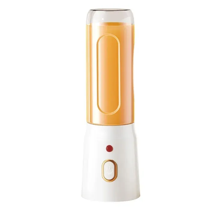 Mini blender portable blanc rechargeable multifonction broyage glace purée bébé 16x9x18cm jus fruits légumes