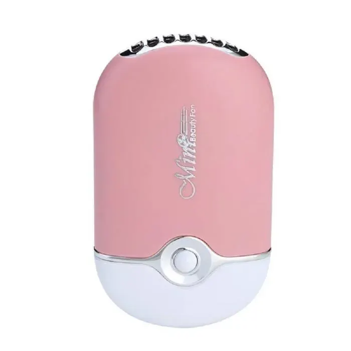 Mini Climatiseur Portable - ZGEER - ROSE - USB Rechargeable - Léger 180g - Silencieux 60dB