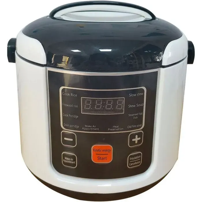 Mini Cu Ur À Riz Portable 2L 24V Cu Ur Riz Voiture Camion Appareil Cuisson Sécurisé Cu Ur Repas Chauffant 12V 24V 120W[AA244]