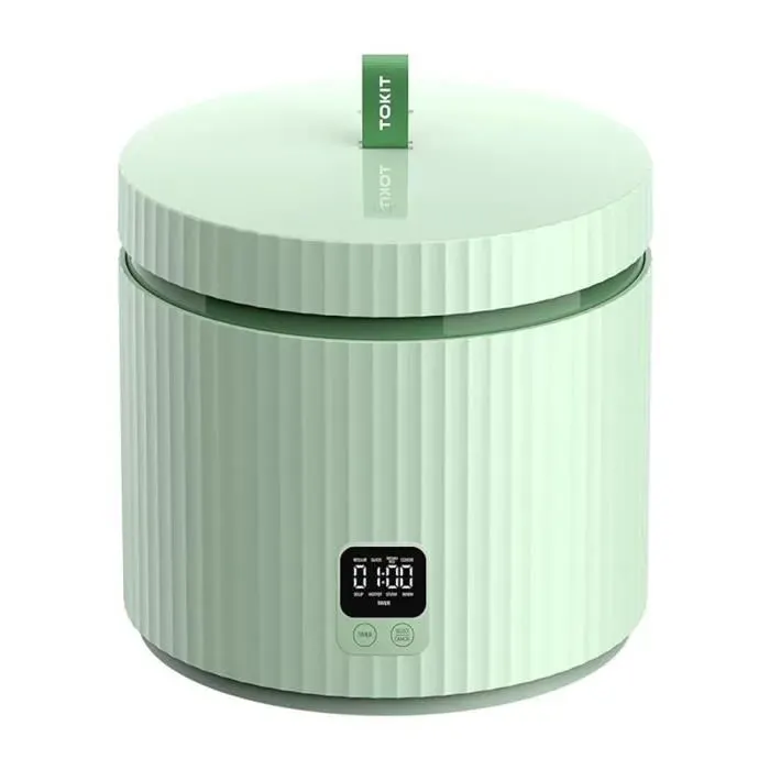 Mini Cuiseur à Riz TOKIT TFB014 Capacité 15 L Écran Tactile Pot Intérieur avec Revêtement en Céramique Antiadhésif pour 1 à 3