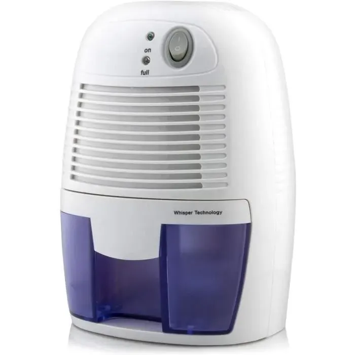Mini Déshumidificateur dAir Compact 500 ml pour lHumidité et les Moisissures à la Maison pour Cuisine Chambre Bureau Garage
