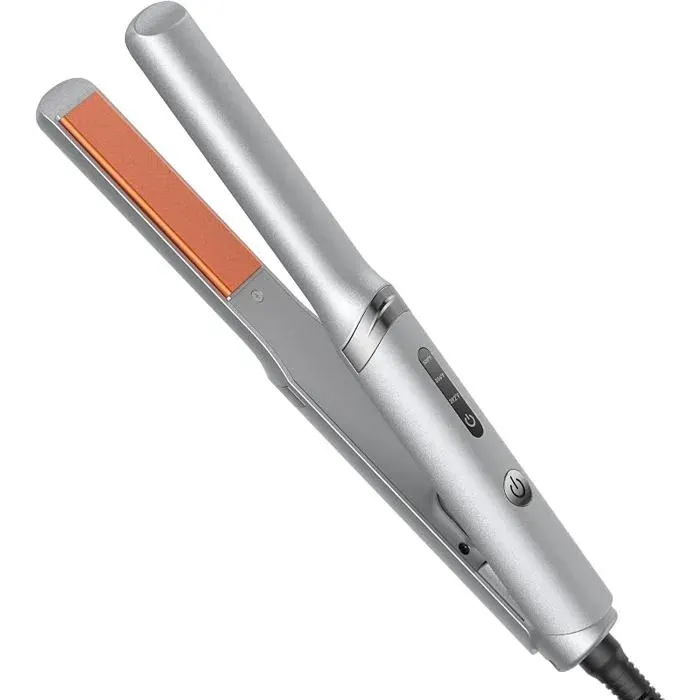 Mini Fer a LisserLisseur Boucleur Cheveux 2 en 1Mini Lisseur Cheveux CourtCéramique Tourmaline Hair Straightener Coiffag LISSEUR