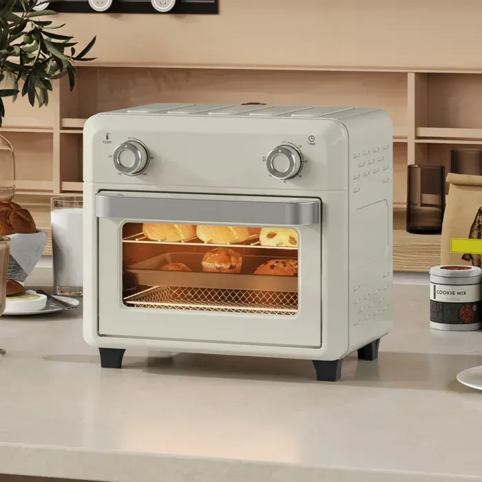 Mini four à air chaud - AKOZON - 10264 - 10 L - 1000 W - 80-230°C