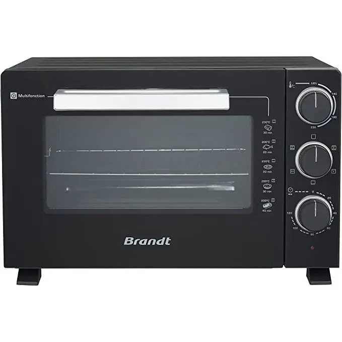 Mini-four BRANDT FC302MUB - 30L - 1500 W - Multifonction - Chaleur tournante - Noir