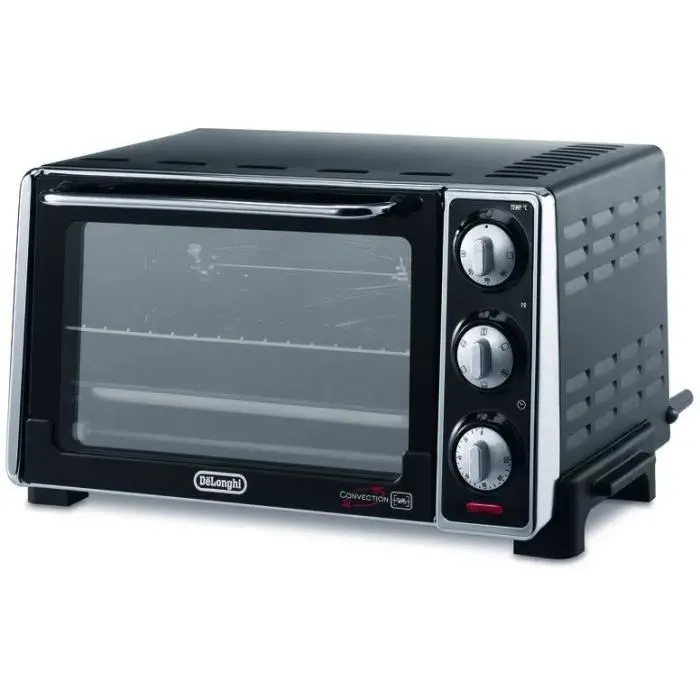 Mini-four - Chaleur tournante - DELONGHI - EO20792 - Noir - 20 L - 49 x 35 x 255 cm - 1300 W