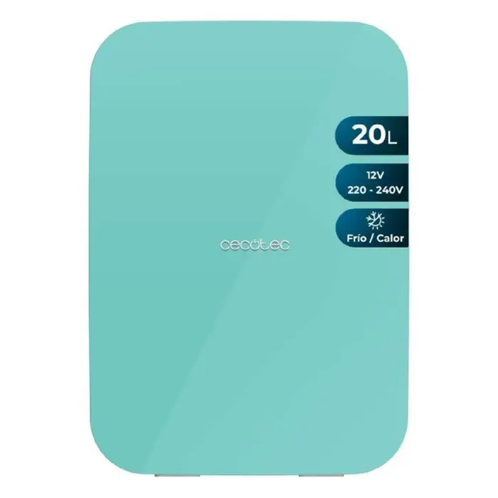 Mini Frigo Portable - CECOTEC - Bolero MiniColing - Capacité 20L - 12-220V - Compatible Caravanes