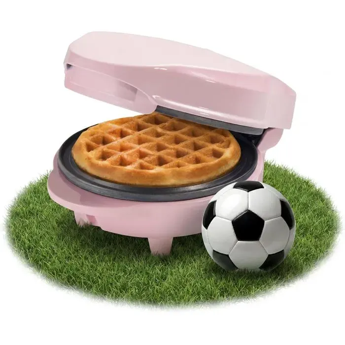 Mini Gaufrier Pour Gaufres Classiques Machine À Petit Gaufres Avec Revêtement Anti-Adhésif Pour Les Anniversaires DEnfants Les