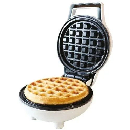 Mini gaufrier - SCRAPCOOKING - Waffle factory - 500 W - Blanc