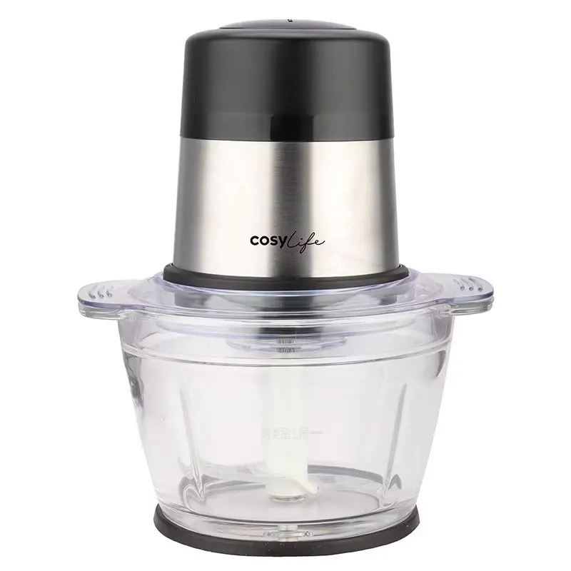 Mini-hachoir Cosylife Cl-mc300x — coloris Noir et inox