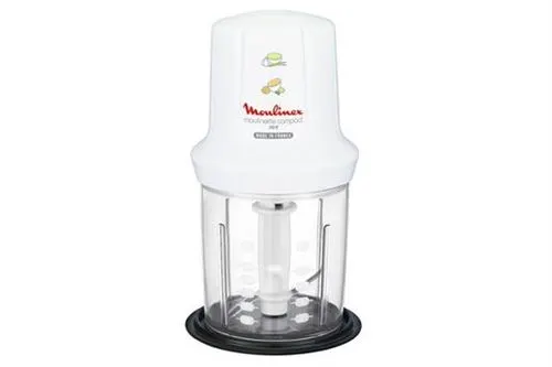 Mini Hachoir Moulinex Moulinette DJ305110 Compact 0,6 L Blanc