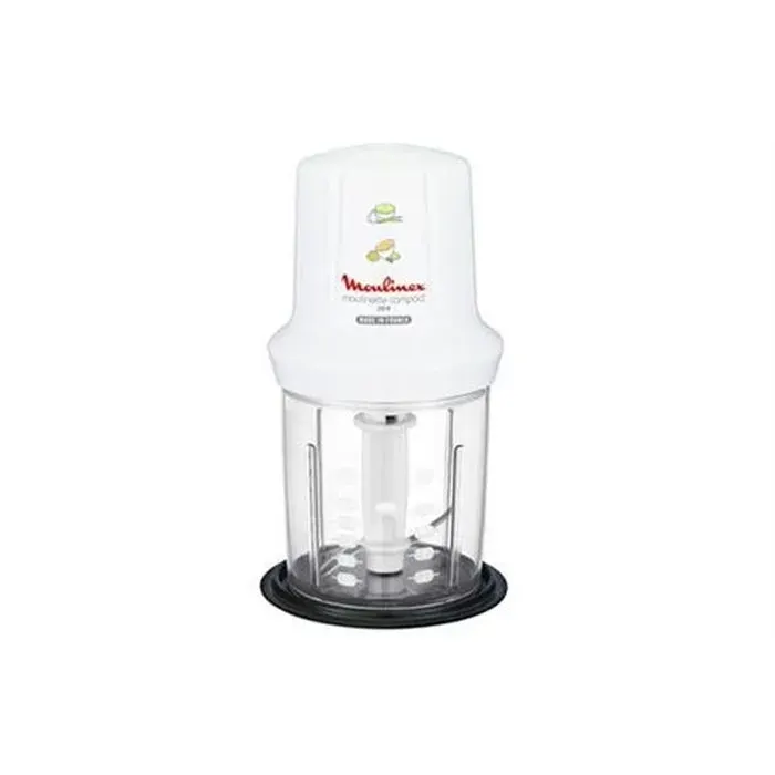 Mini Hachoir Moulinex Moulinette DJ305110 Compact 0,6 L Blanc — vue 3