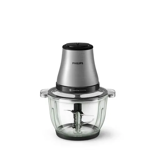 Mini hachoir Philips Série 3000 HR1503/00 2L Silver