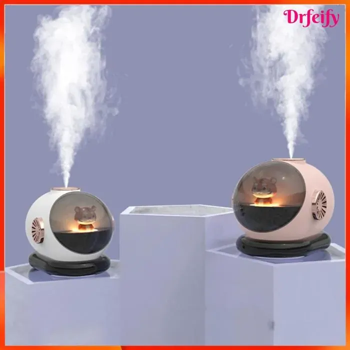 Mini humidificateur portable - AKOZON - Akozon Mini - 280 ml - Batterie 1200 mAh rechargeable - Ultrasons 360°