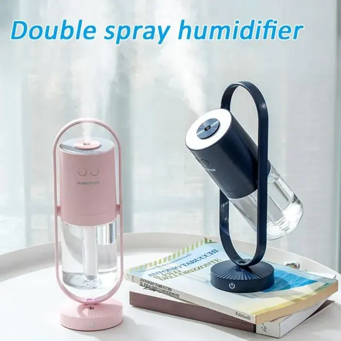 Mini Humidifier USB with Colorful Atmospheres Light Household Air Purifier New
