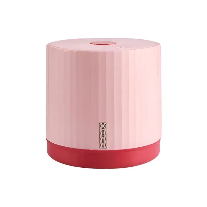 Mini-lave-linge 4 L minuterie lavage/rinçage/essorage idéal pour les sous-vêtements les culottes et les chaussettes rose