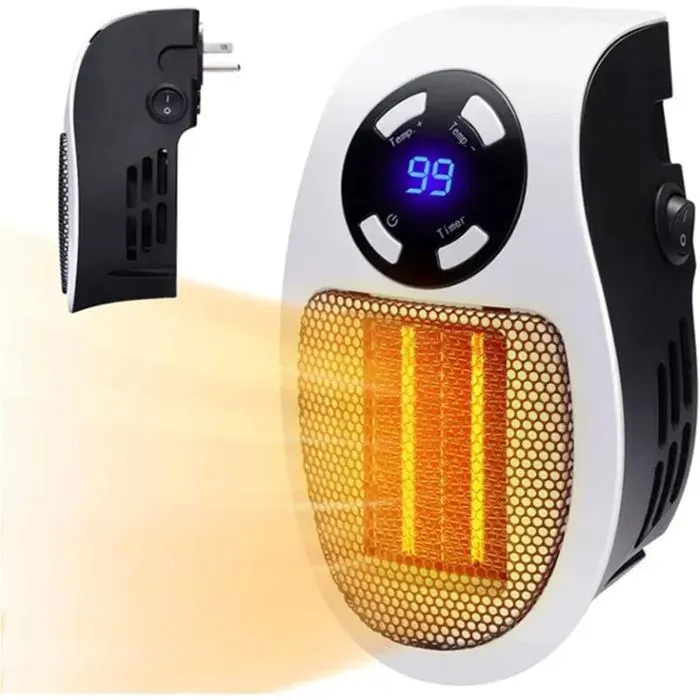Mini lave-linge électrique portable avec ventilateur tête de mur intelligente de 500 W sans commande à distance
