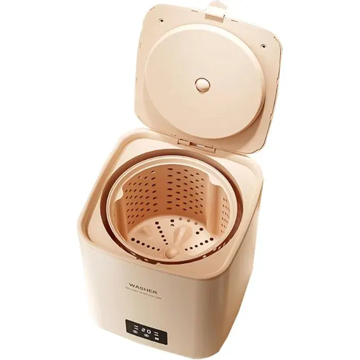 Mini lave-linge portable 7L grande capacité - Pour petits articles facile à ranger - Utilisation partout