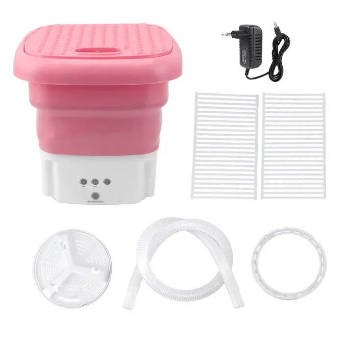Mini-lave-linge portable pliable pour sous-vêtements et chaussettes pour dortoirs étudiantsmaisons de retraitecamping100-240V