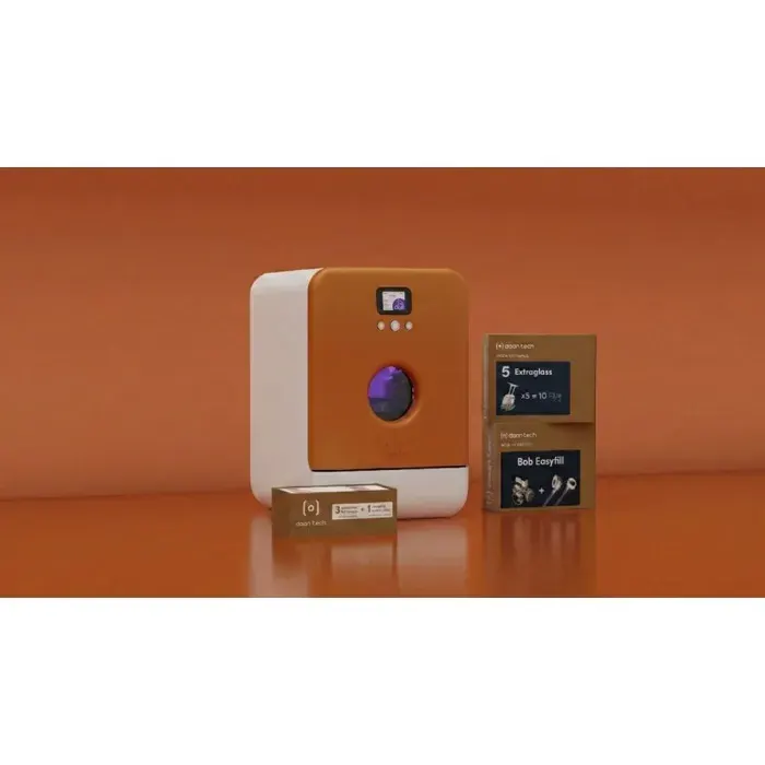 Mini lave-vaisselle Daan Tech Bob Cuivre full pack Orange — vue 3