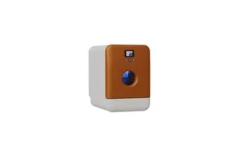 Mini lave-vaisselle Daan Tech Compact 34 cm Blanc et Orange