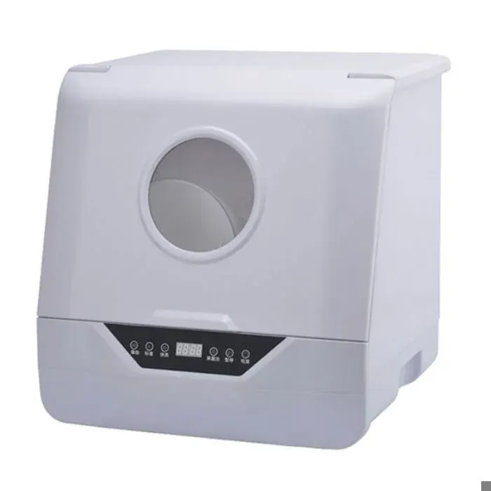 Mini lave-vaisselle pose libre - Capacité 6 couverts - 4 programmes réservoir deau de 5 litres - stérilisation et LAVE-VAISSELLE