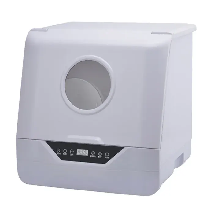 Mini lave-vaisselle pose libre - Capacité 6 couverts - 4 programmes réservoir deau de 5 litres - stérilisation et LAVE-VAISSELLE