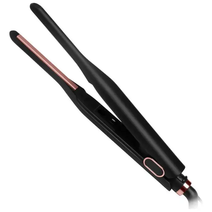 Mini Lisseur Cheveux Courts 2-en-1 Portable Boucleur - Franges Barbes Homme
