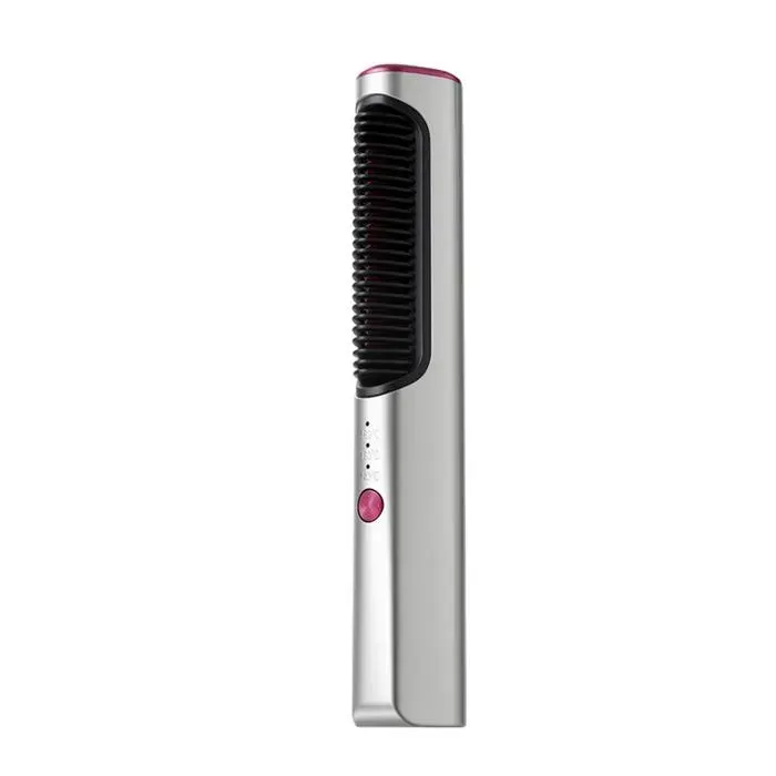 Mini lisseur frange sans fil 75g – 3 températures kératine charge USB-C nomade