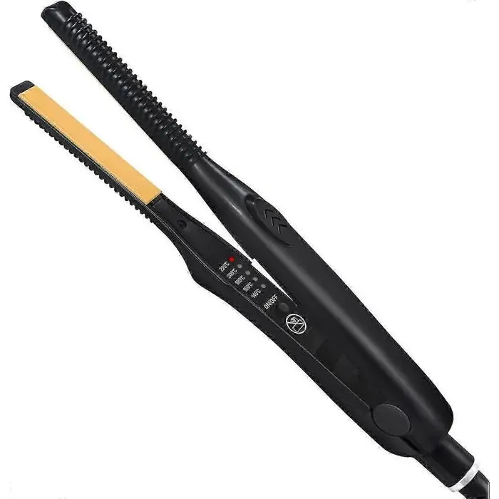 Mini lisseur pour cheveux courts lisseur fin en titane et céramique
