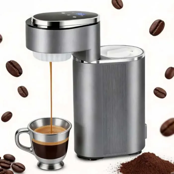 Mini machine à expresso portable café chaud et froid pré-infusion écran tactile nettoyage facile