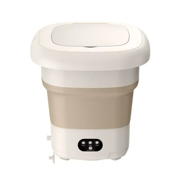 Mini Machine À Laver Pliante - JOULLI - 9L - 36W - Compacte - Kaki